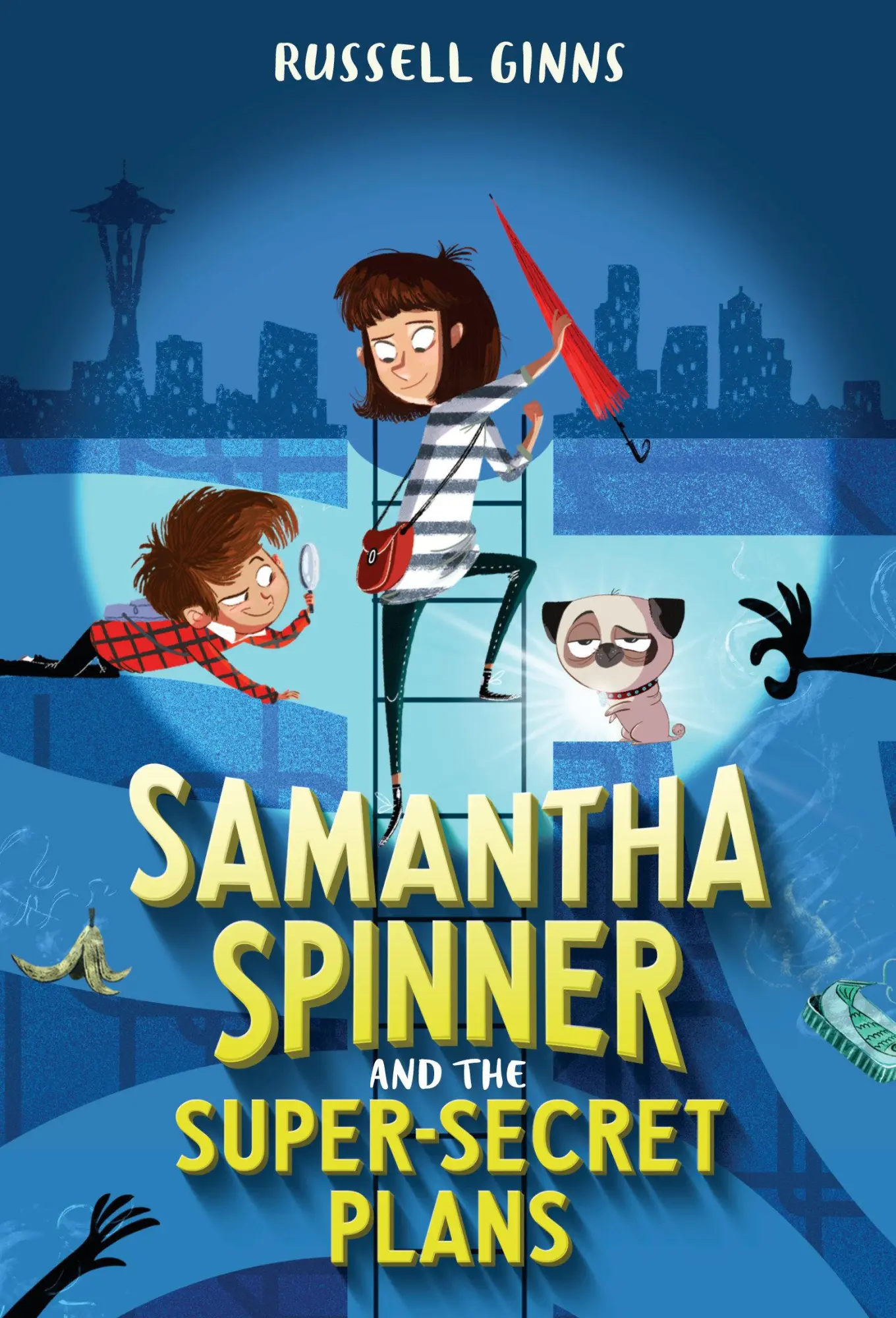 Cover: 9781524720032 | Samantha Spinner and the Super-Secret Plans | Russell Ginns | Buch