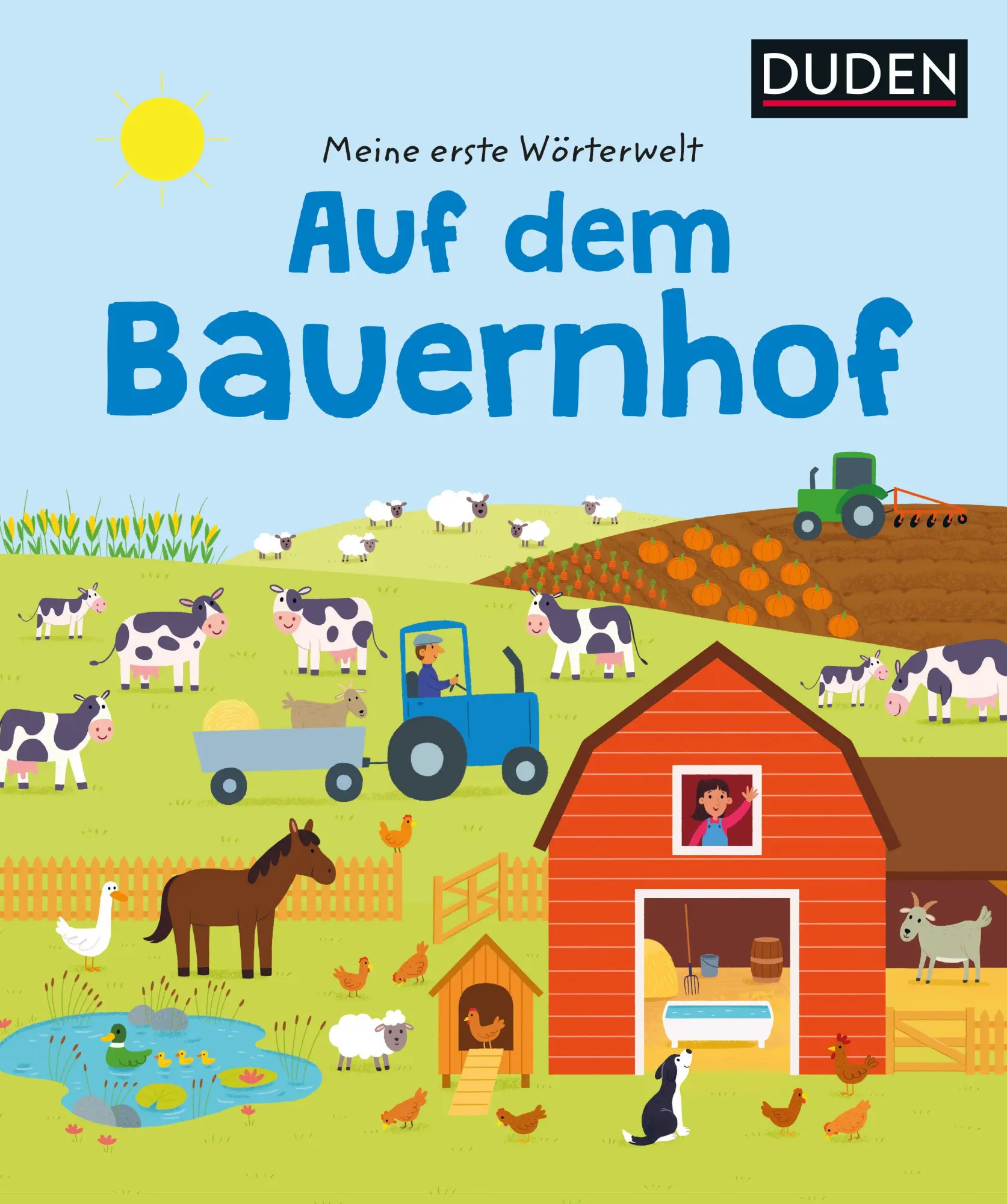 Cover: 9783411730032 | Meine erste Wörterwelt. Auf dem Bauernhof | Olivia Watson | Buch