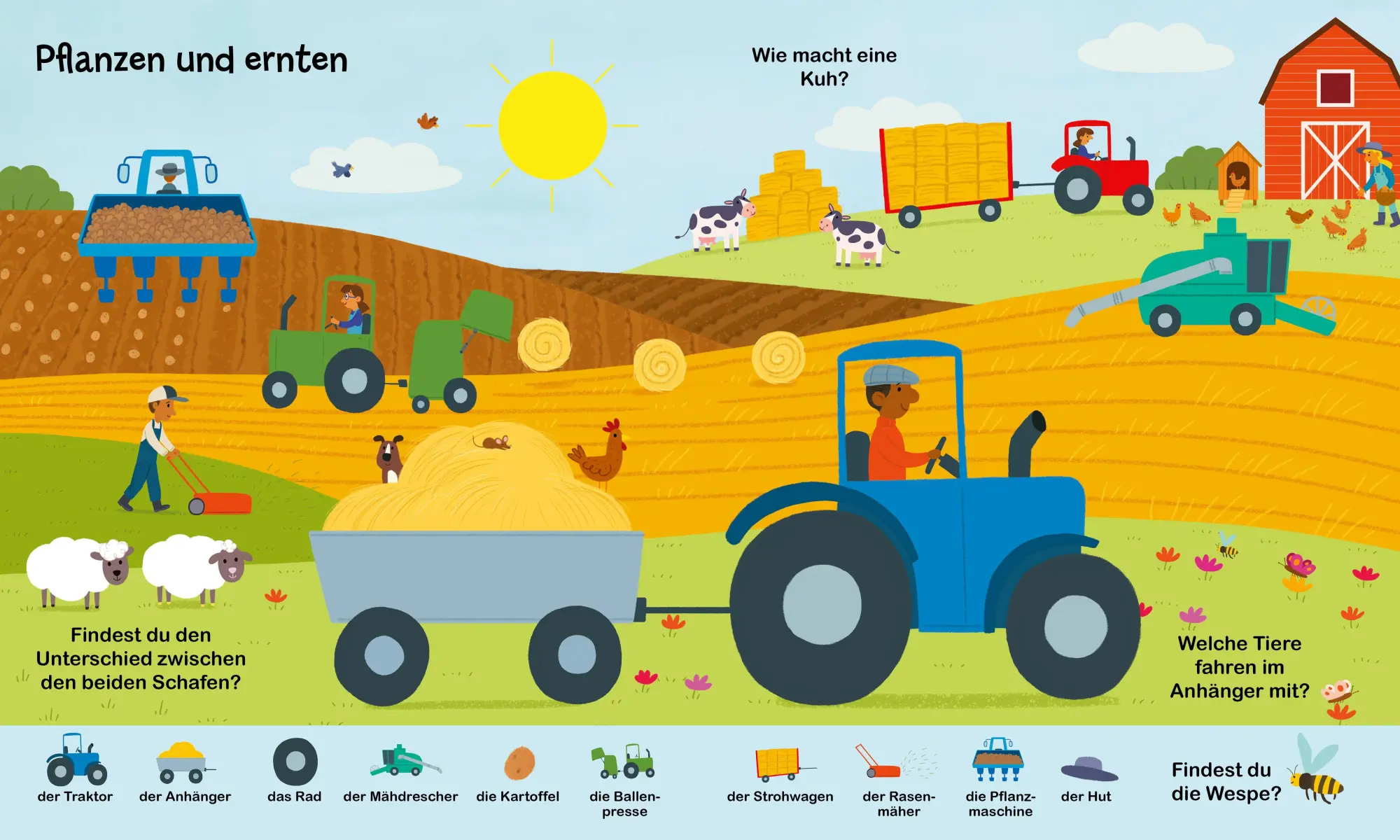 Bild: 9783411730032 | Meine erste Wörterwelt. Auf dem Bauernhof | Olivia Watson | Buch