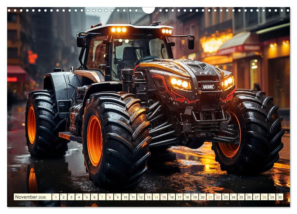 Bild: 9783457510032 | Traktor Fantasien (Wandkalender 2026 DIN A3 quer), CALVENDO...