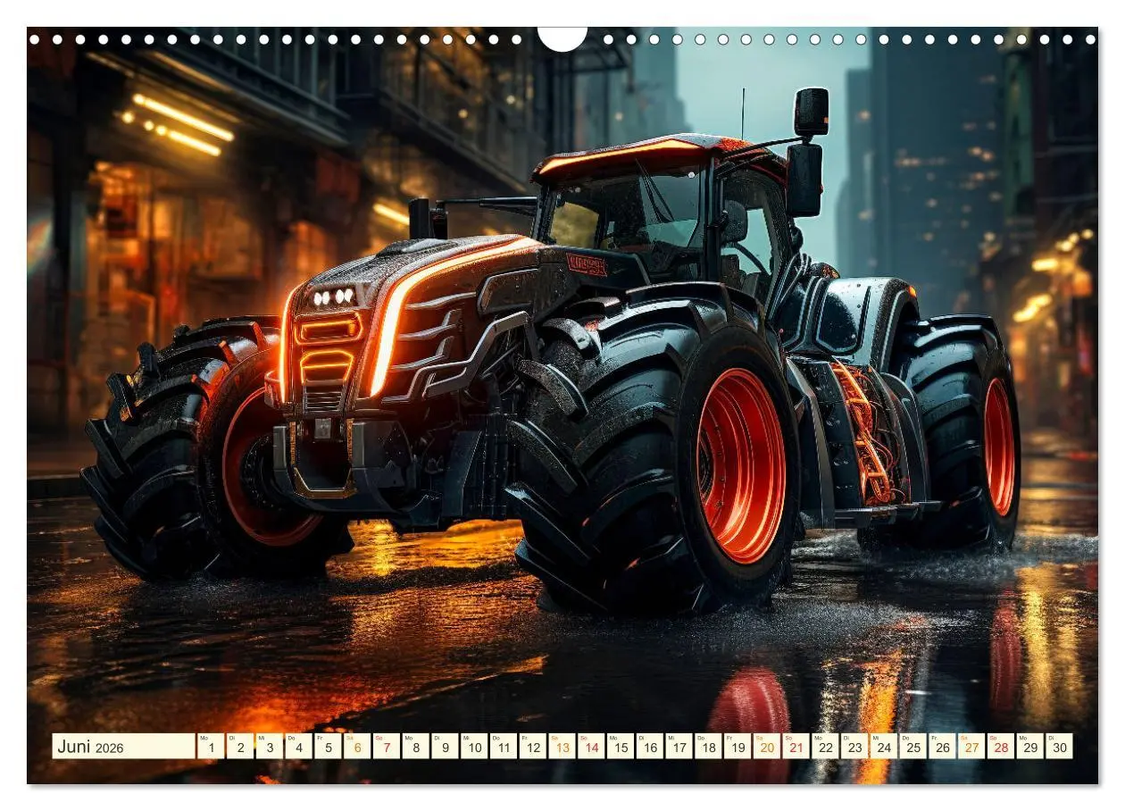 Bild: 9783457510032 | Traktor Fantasien (Wandkalender 2026 DIN A3 quer), CALVENDO...