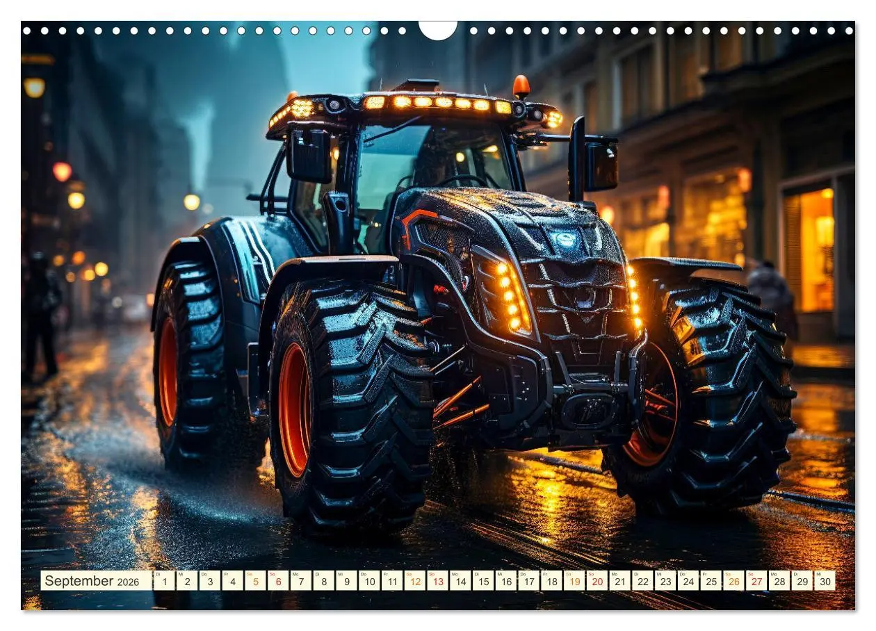 Bild: 9783457510032 | Traktor Fantasien (Wandkalender 2026 DIN A3 quer), CALVENDO...
