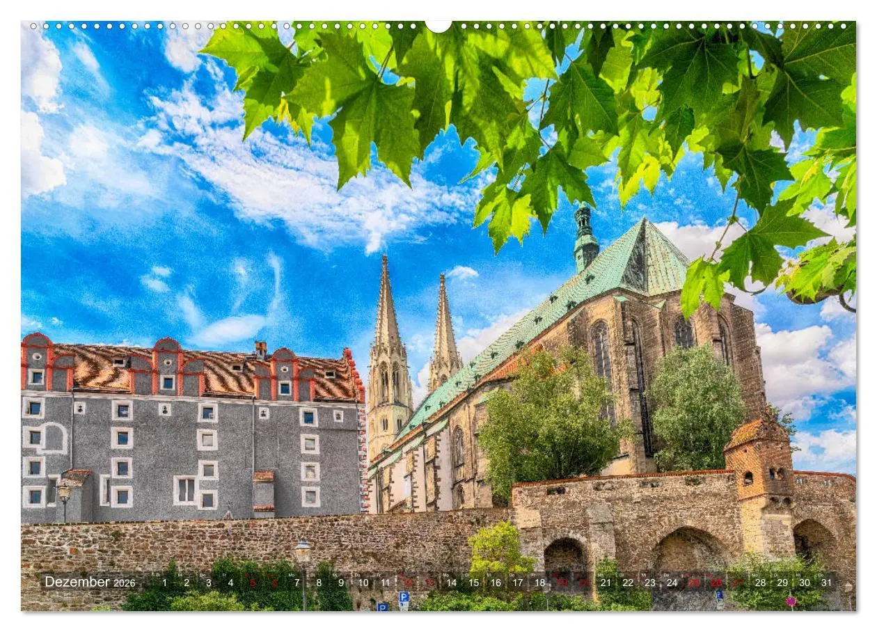 Bild: 9783457820032 | Görlitz - Fimstadt mit Charme (Wandkalender 2026 DIN A2 quer),...