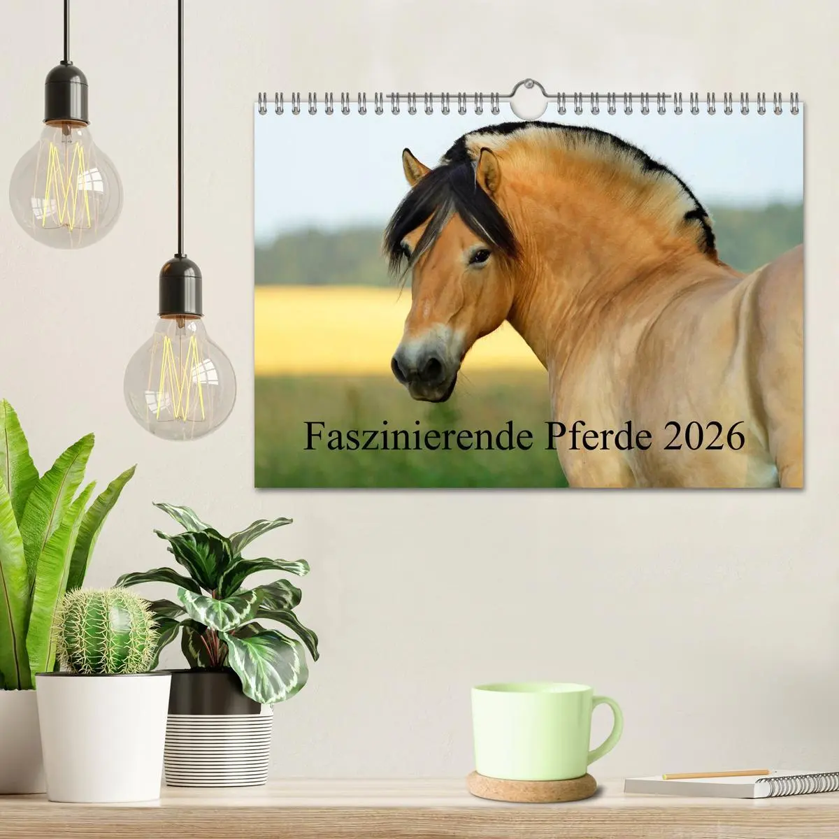 Bild: 9783457990032 | Faszinierende Pferde 2026 (Wandkalender 2026 DIN A4 quer), CALVENDO...
