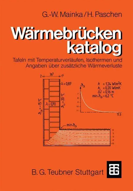 Cover: 9783519050032 | Wärmebrückenkatalog | Heinrich Paschen (u. a.) | Taschenbuch | 227 S.