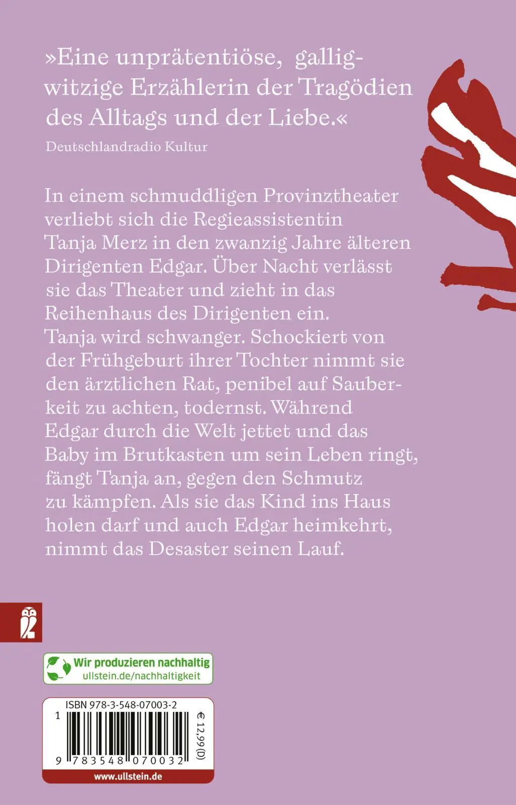 Rückseite: 9783548070032 | Die Staubfängerin | Katja Oskamp | Taschenbuch | 224 S. | Deutsch