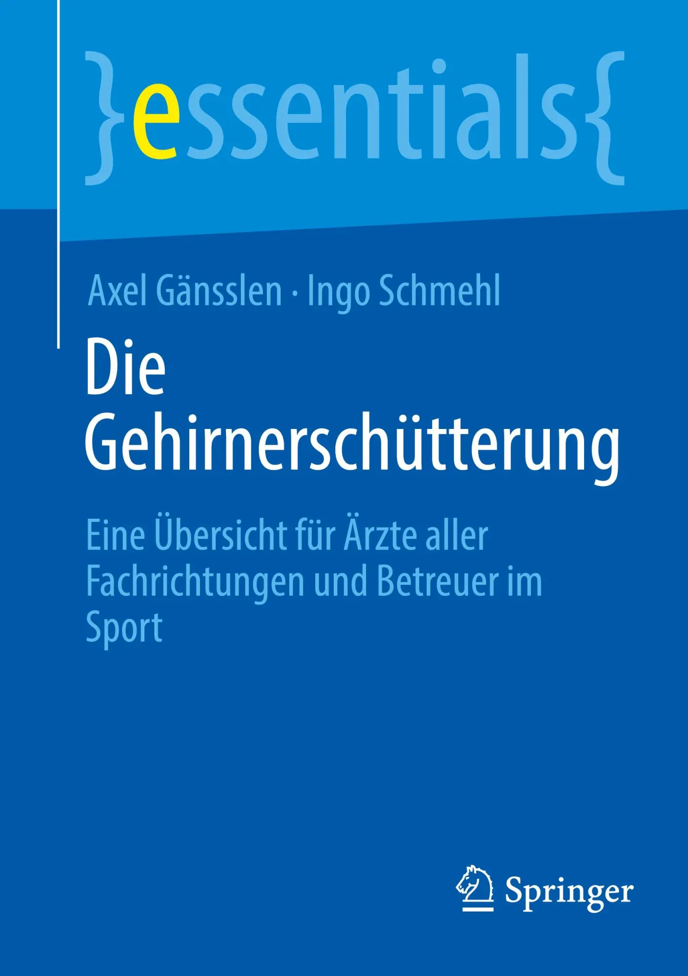 Cover: 9783662680032 | Die Gehirnerschütterung | Ingo Schmehl (u. a.) | Taschenbuch | viii