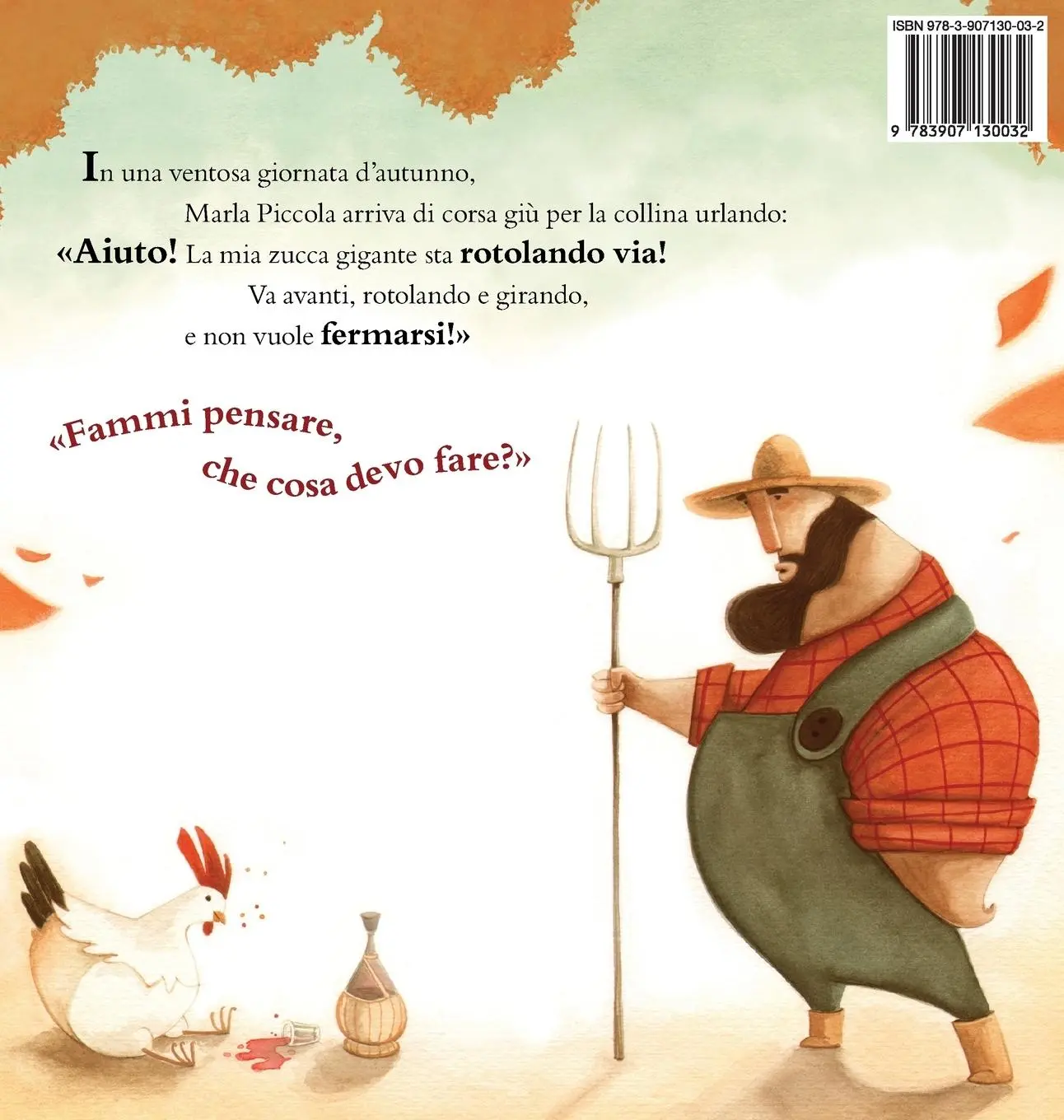 Rückseite: 9783907130032 | La zucca rotolante | Junia Wonders | Buch | Gebunden | Italienisch