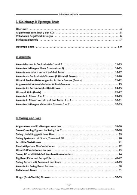 Bild: 9783955340032 | Drum-Grooves für Fortgeschrittene, m. 2 Audio-CDs | Sven Helbig | 2015