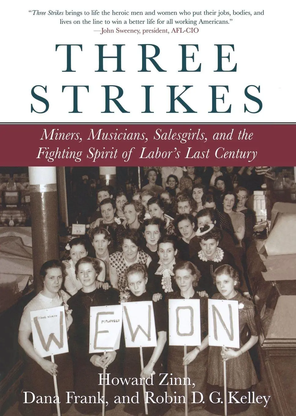 Cover: 9780807050132 | Three Strikes | Howard Zinn (u. a.) | Taschenbuch | Englisch | 2002
