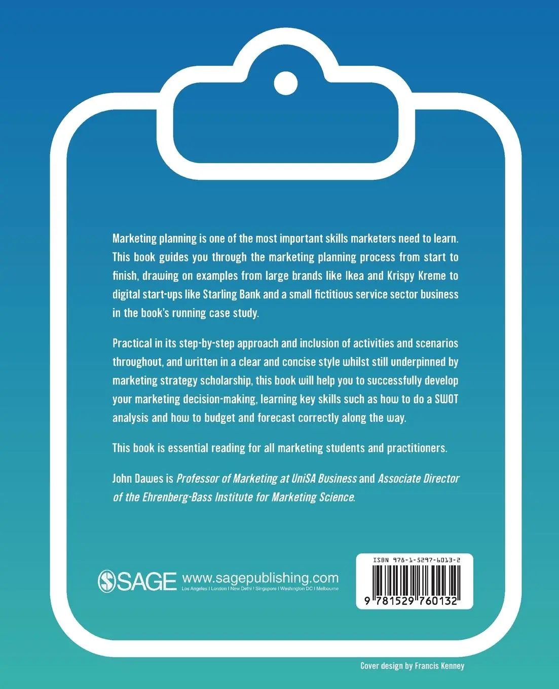 Rückseite: 9781529760132 | Marketing Planning &amp; Strategy | A Practical Introduction | John Dawes