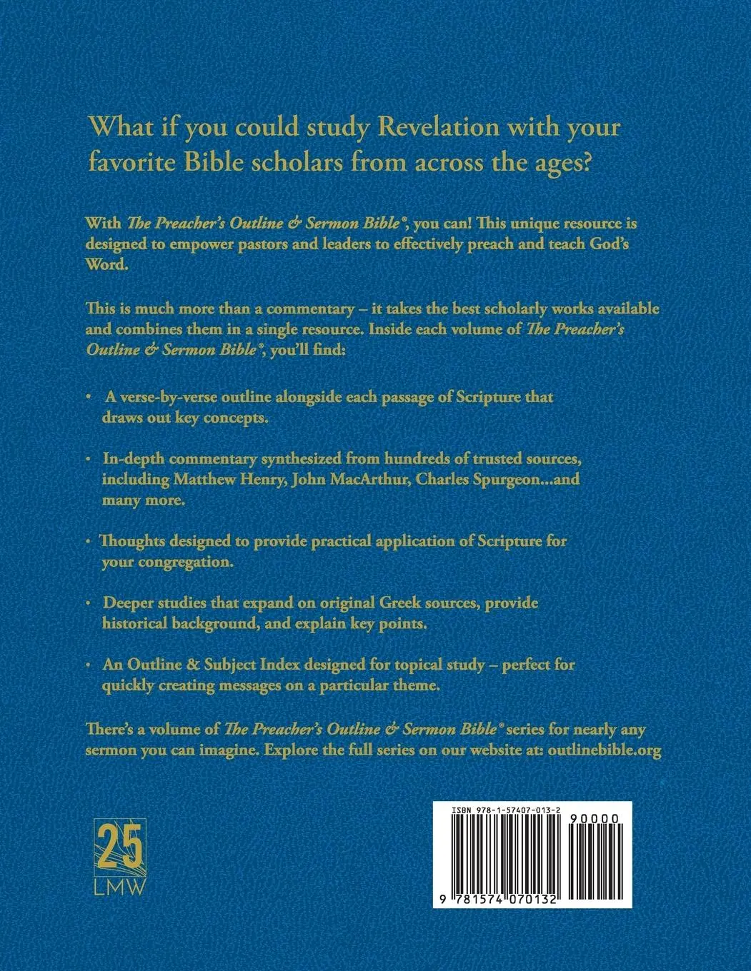 Rückseite: 9781574070132 | The Preacher's Outline &amp; Sermon Bible - Vol. 43 | Worldwide | Buch