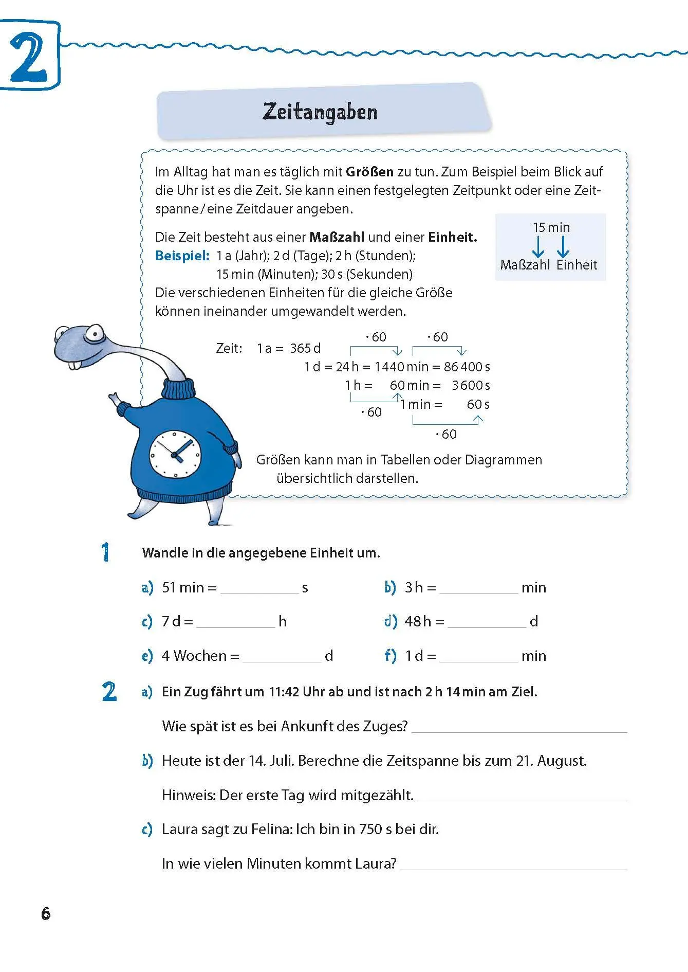 Bild: 9783411720132 | Mathe in 15 Min - Größen und Textaufgaben 5./6. Klasse | Giertzsch