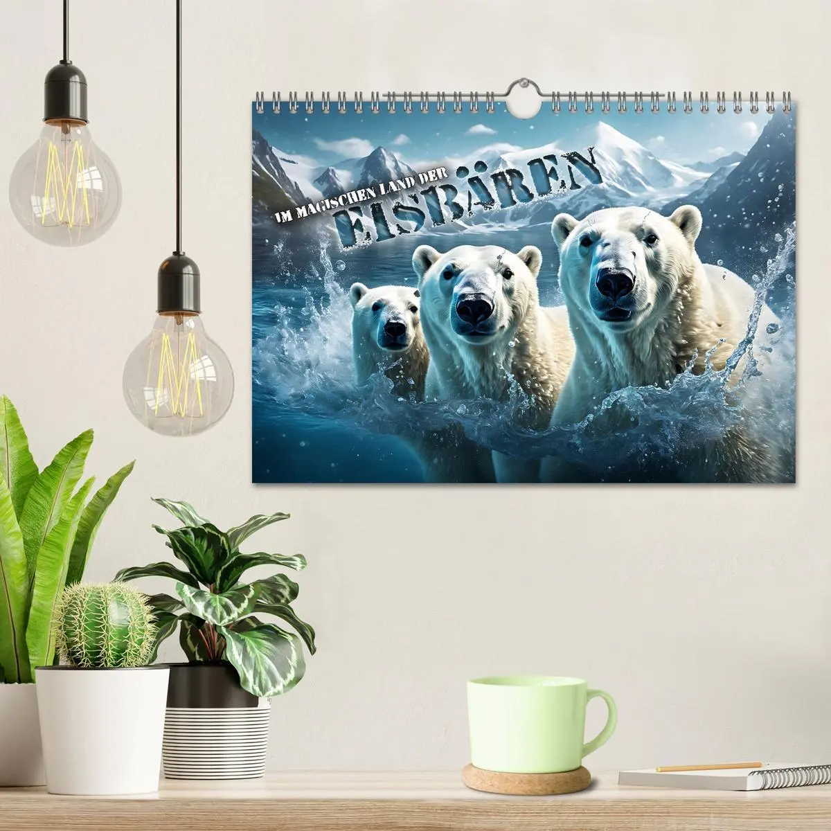 Bild: 9783457360132 | Im magischen Land der Eisbären (Wandkalender 2026 DIN A4 quer),...