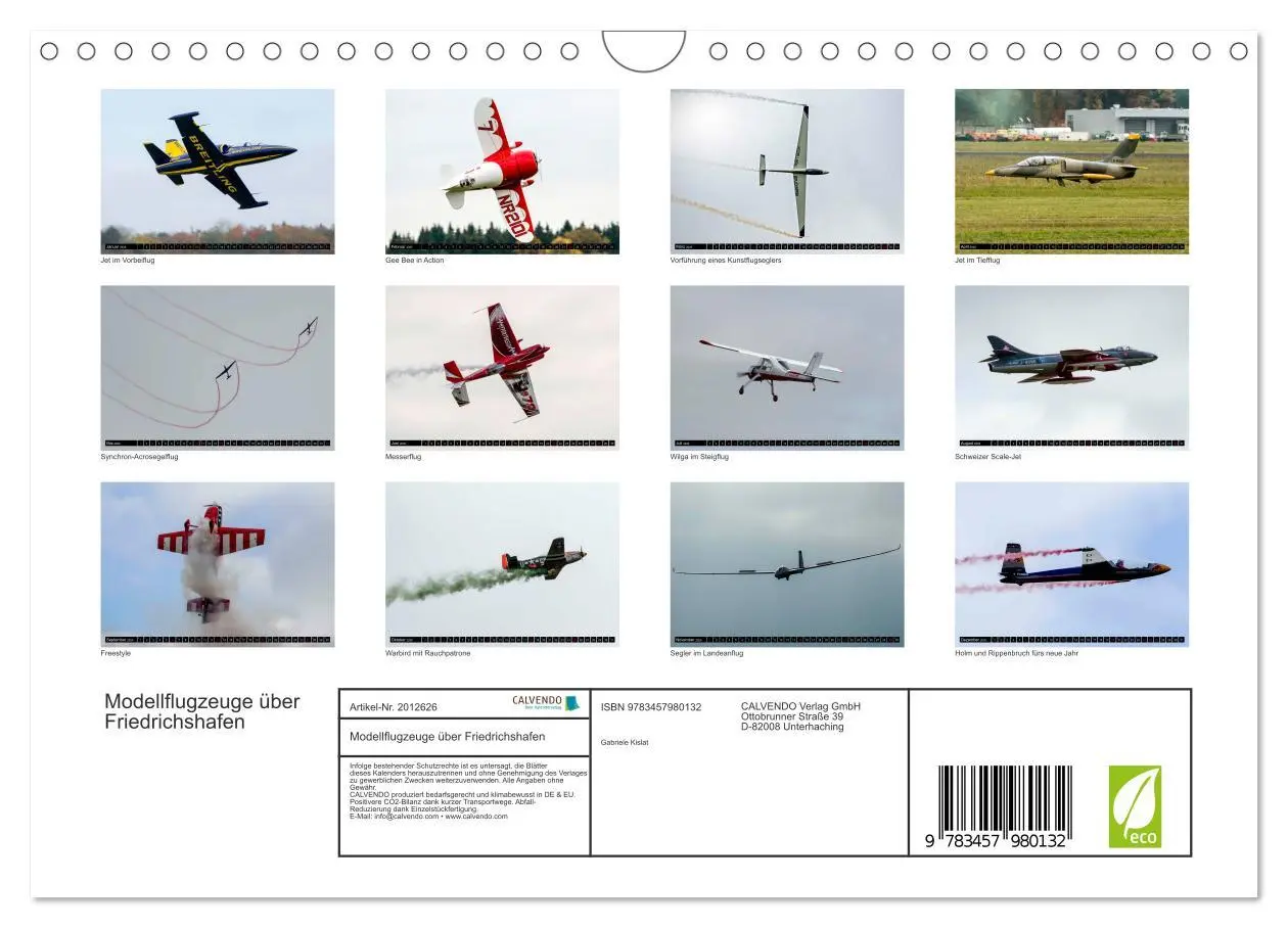 Bild: 9783457980132 | Modellflugzeuge über Friedrichshafen (Wandkalender 2026 DIN A4...