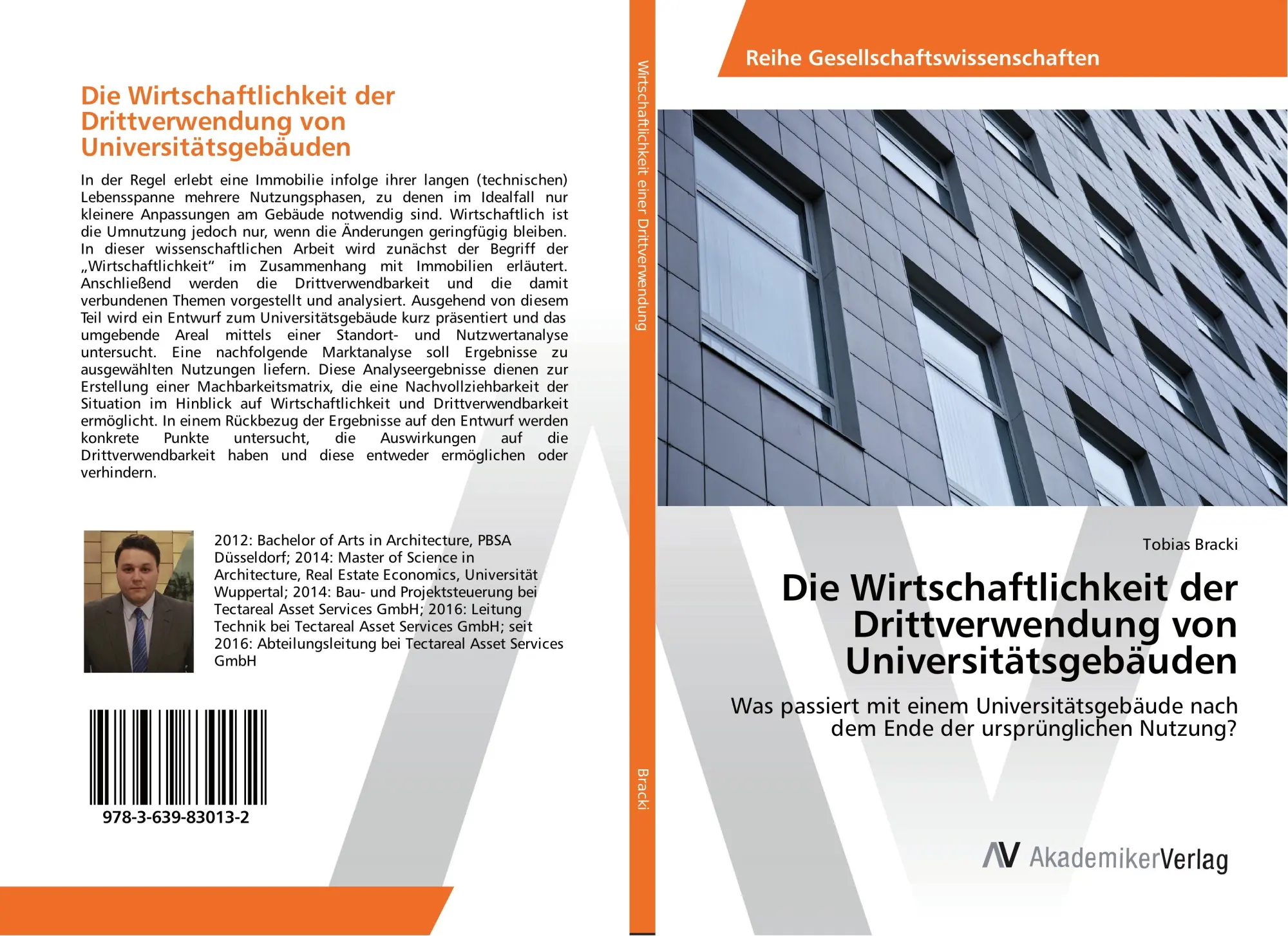 Cover: 9783639830132 | Die Wirtschaftlichkeit der Drittverwendung von Universitätsgebäuden