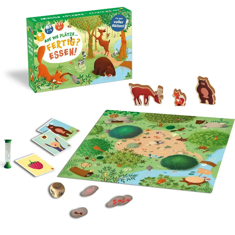 Bild: 3760354050232 | Auf die PlätzeFertig? Essen! (Spiel) | Roberto Fraga | Spiel | 405023