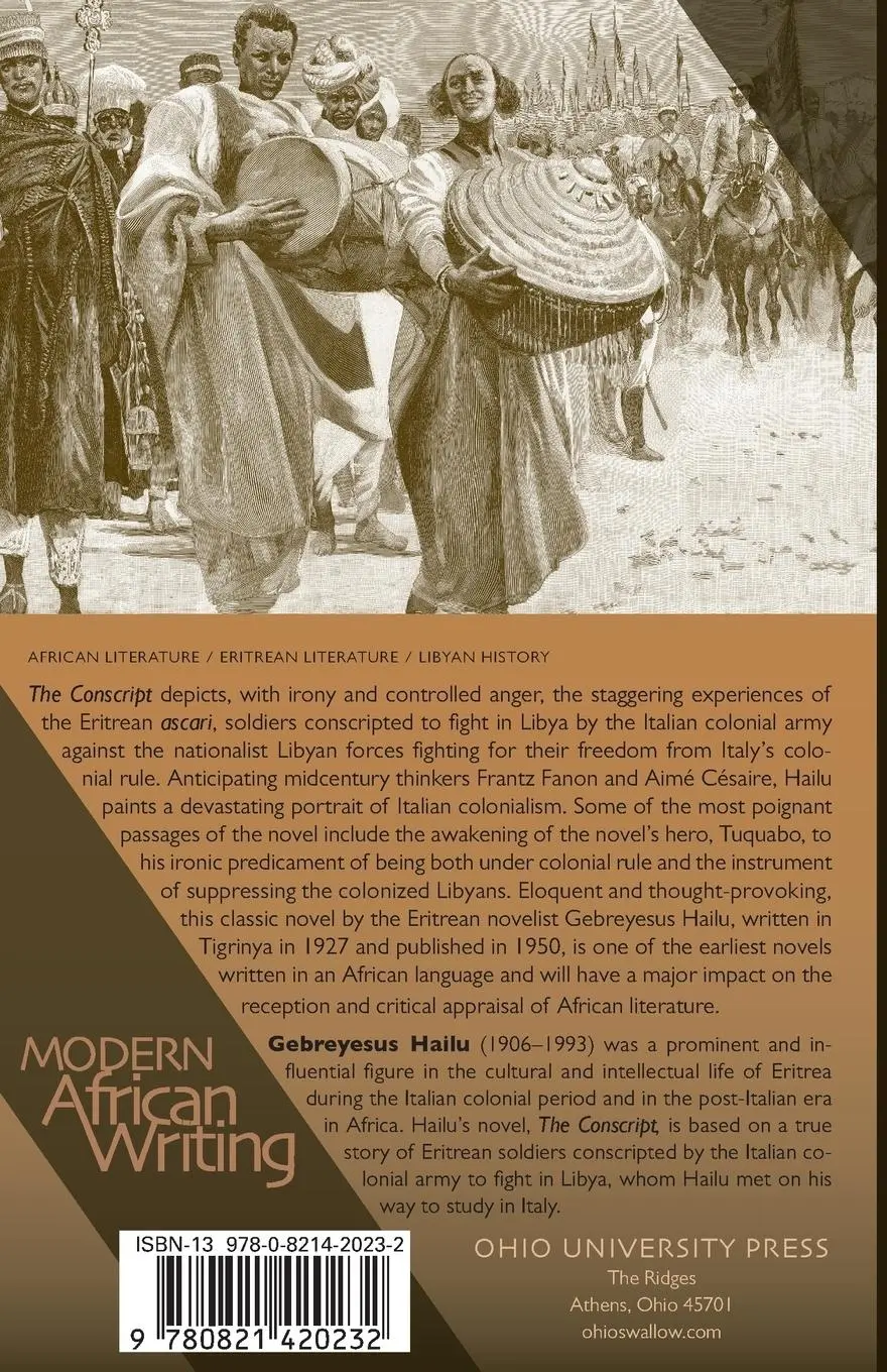 Rückseite: 9780821420232 | The Conscript | A Novel of Libya's Anticolonial War | Gebreyesus Hailu