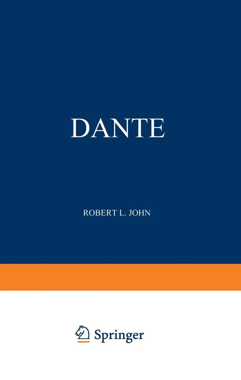 Cover: 9783211800232 | Dante | Robert L. John | Taschenbuch | vi | Deutsch | Springer