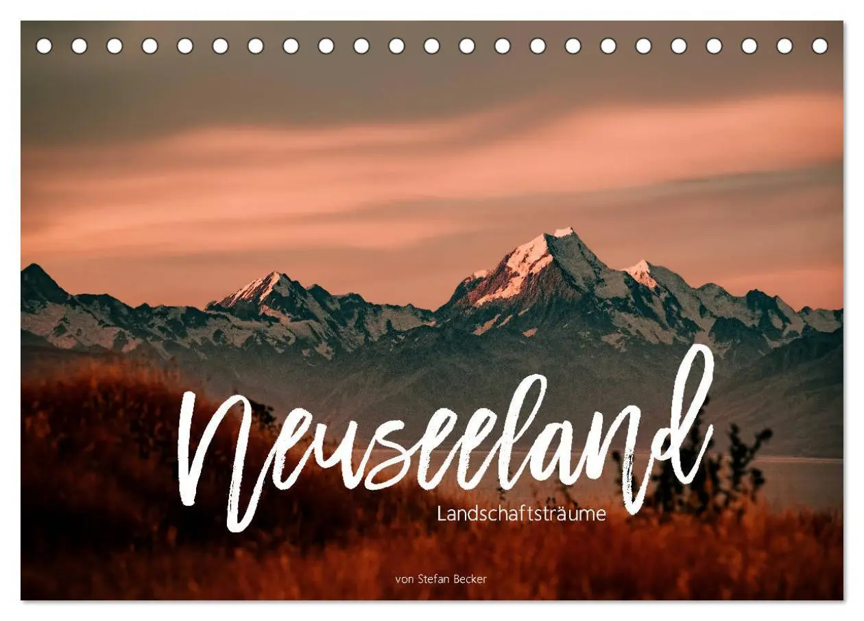 Cover: 9783457800232 | Neuseeland - Landschaftsträume (Tischkalender 2026 DIN A5 quer),...