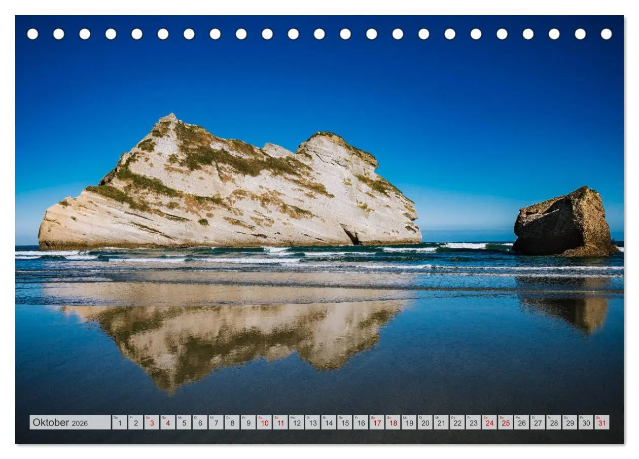 Bild: 9783457800232 | Neuseeland - Landschaftsträume (Tischkalender 2026 DIN A5 quer),...
