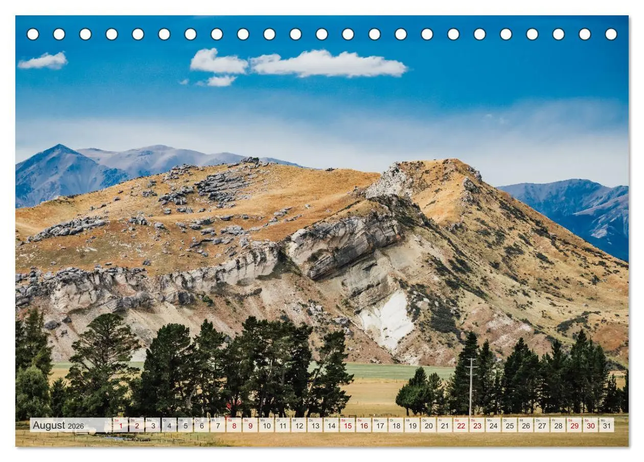 Bild: 9783457800232 | Neuseeland - Landschaftsträume (Tischkalender 2026 DIN A5 quer),...
