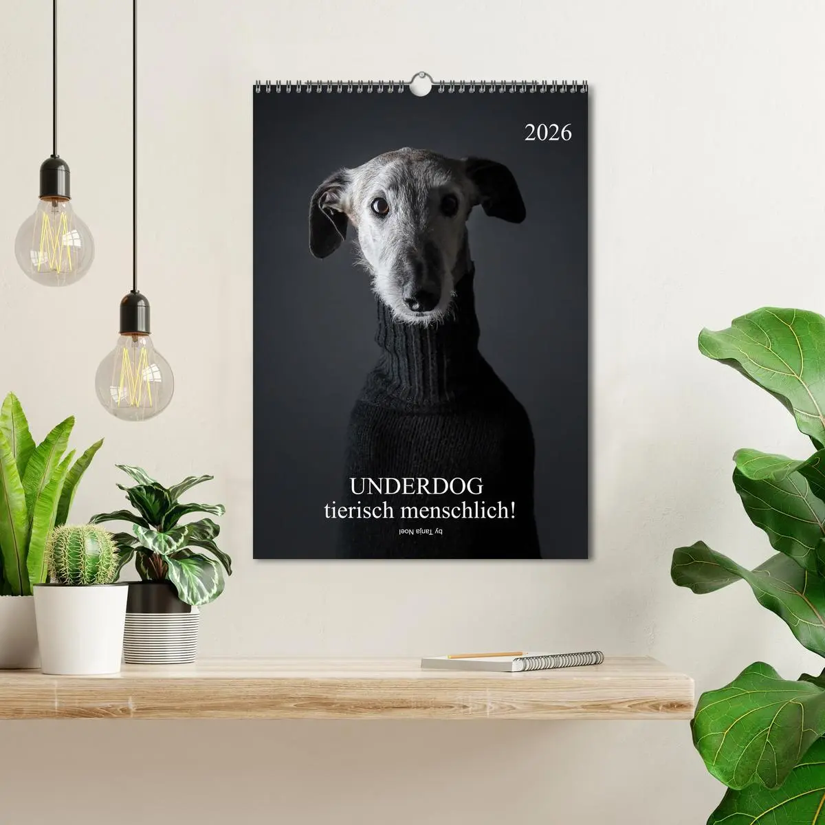 Bild: 9783516370232 | UNDERDOG - Windhundportraits (Wandkalender 2026 DIN A3 hoch),...