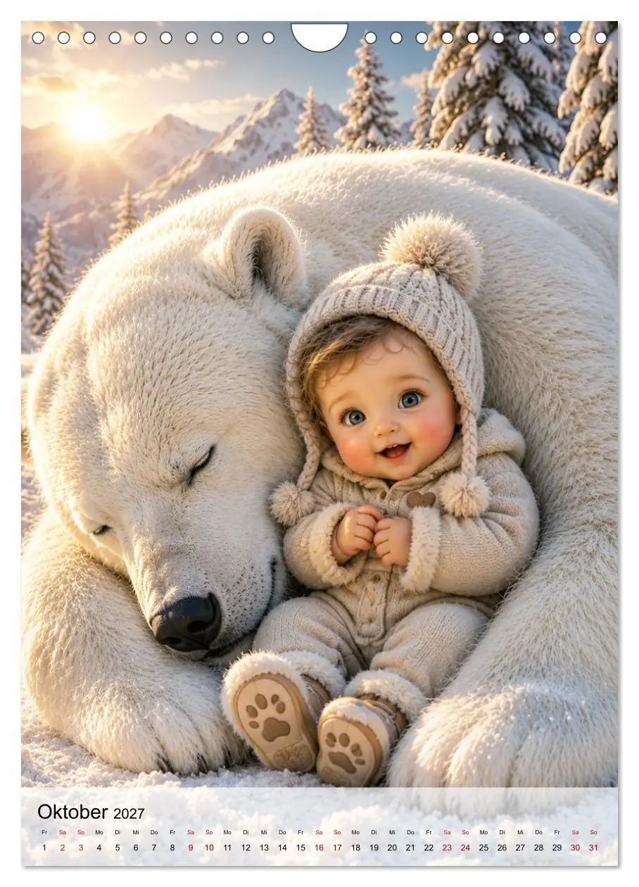 Bild: 9783594350232 | Kleine Herzen GROSSE FREUNDE (Wandkalender 2027 DIN A4 hoch),...