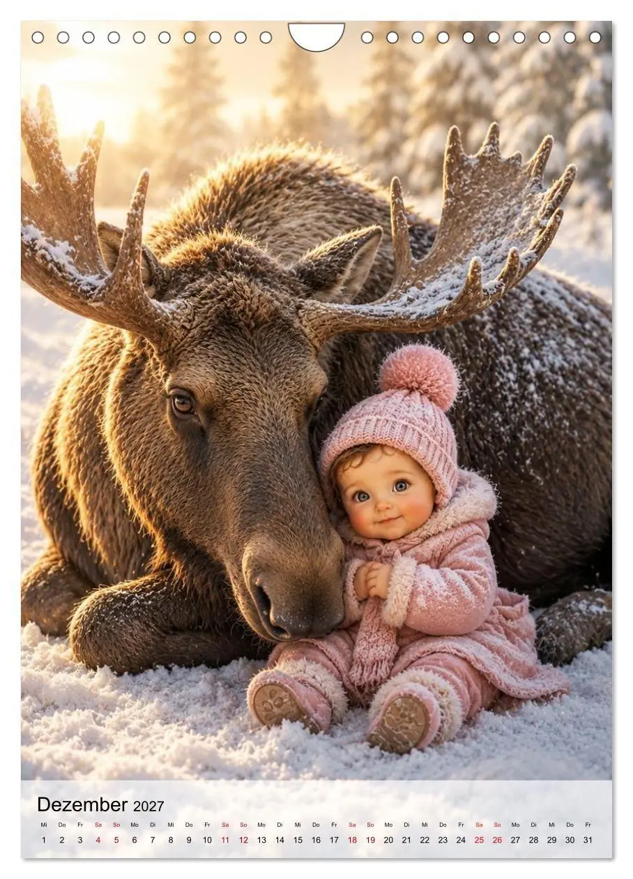 Bild: 9783594350232 | Kleine Herzen GROSSE FREUNDE (Wandkalender 2027 DIN A4 hoch),...