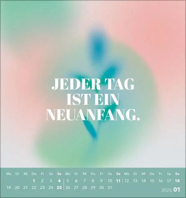 Bild: 9783731890232 | Zeit für mich 2026 | Verlag Korsch | Kalender | 13 S. | Deutsch | 2026