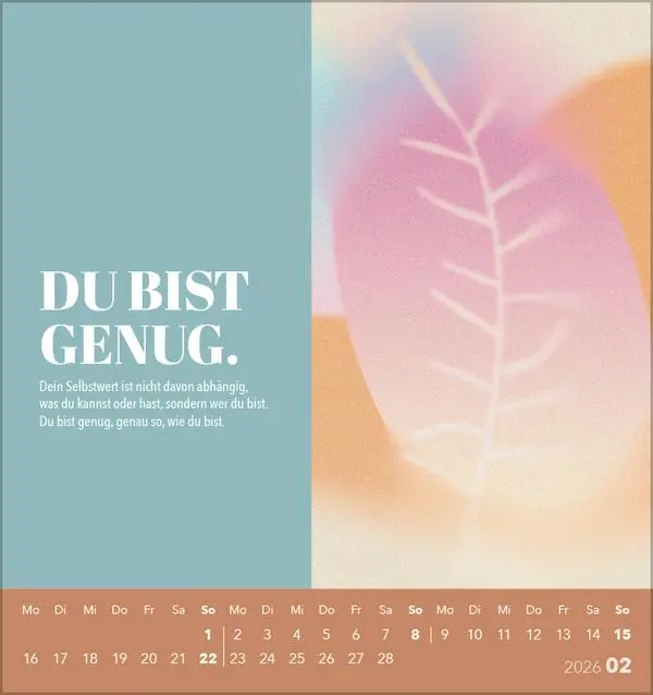 Bild: 9783731890232 | Zeit für mich 2026 | Verlag Korsch | Kalender | 13 S. | Deutsch | 2026