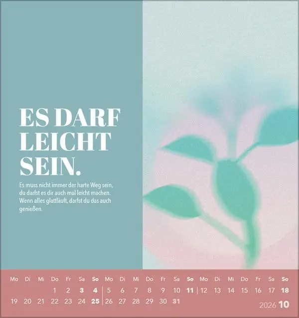 Bild: 9783731890232 | Zeit für mich 2026 | Verlag Korsch | Kalender | 13 S. | Deutsch | 2026