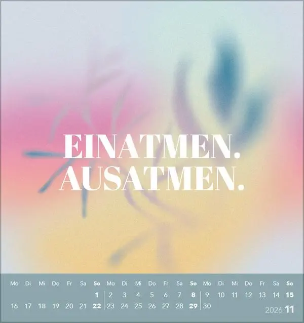 Bild: 9783731890232 | Zeit für mich 2026 | Verlag Korsch | Kalender | 13 S. | Deutsch | 2026