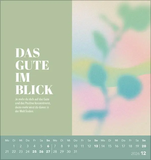 Bild: 9783731890232 | Zeit für mich 2026 | Verlag Korsch | Kalender | 13 S. | Deutsch | 2026