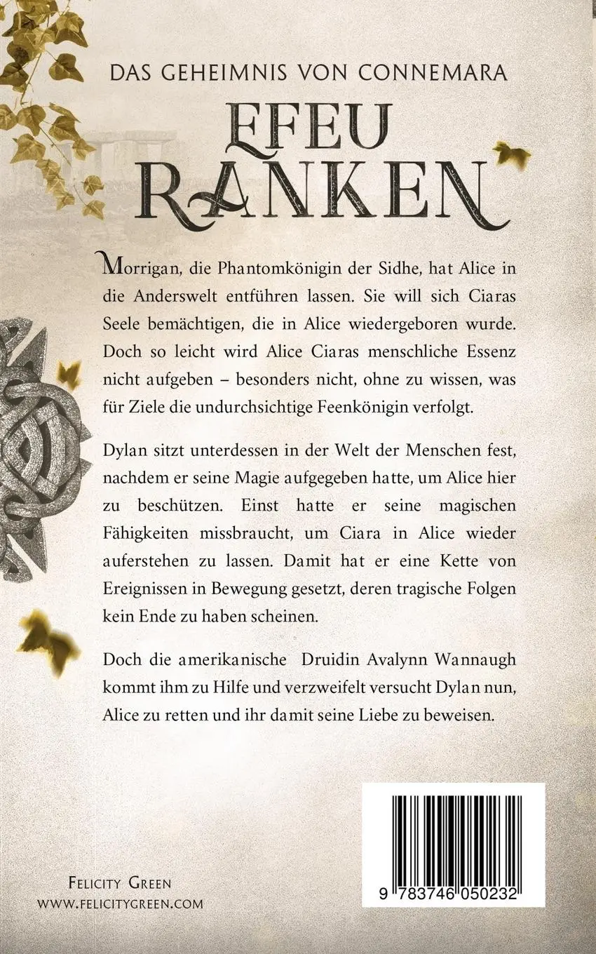 Rückseite: 9783746050232 | Efeuranken | Das Geheimnis von Connemara | Felicity Green | Buch