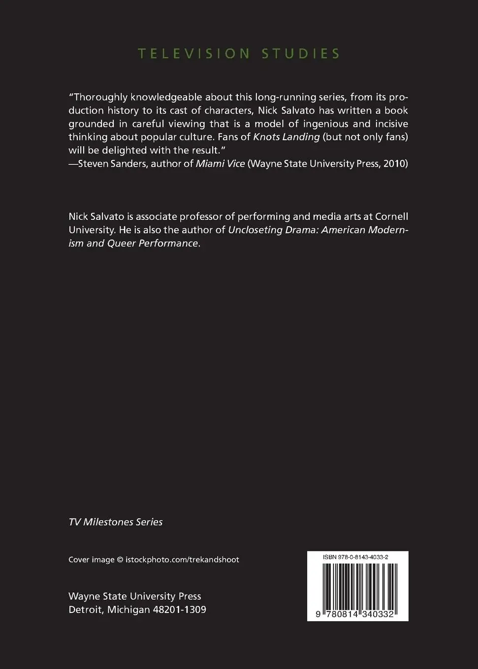 Rückseite: 9780814340332 | Knots Landing | Nick Salvato | Taschenbuch | Kartoniert / Broschiert