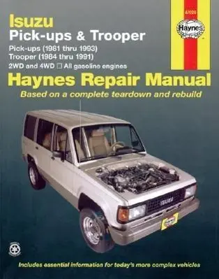 Cover: 9781563920332 | Isuzu Trooper &amp; Pick Up (81 - 93) | Haynes Publishing | Taschenbuch