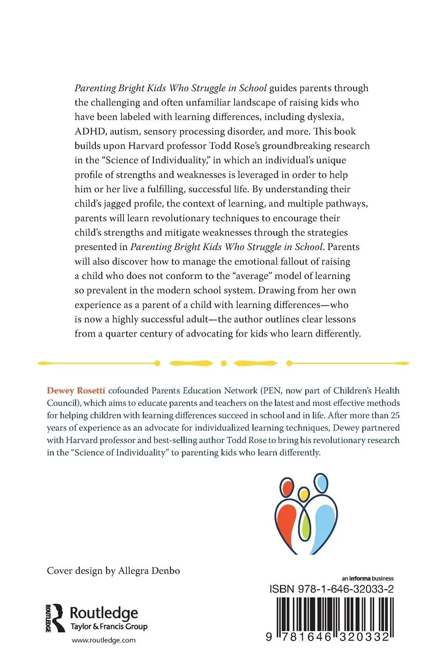 Rückseite: 9781646320332 | Parenting Bright Kids Who Struggle in School | Dewey Rosetti | Buch
