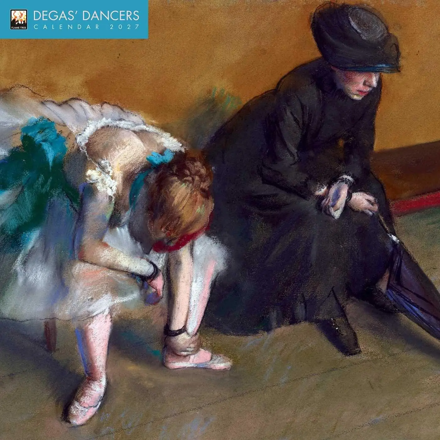 Cover: 9781806940332 | Degas Dancers - Degas Tänzerinnen 2027 - Original Flame Tree...