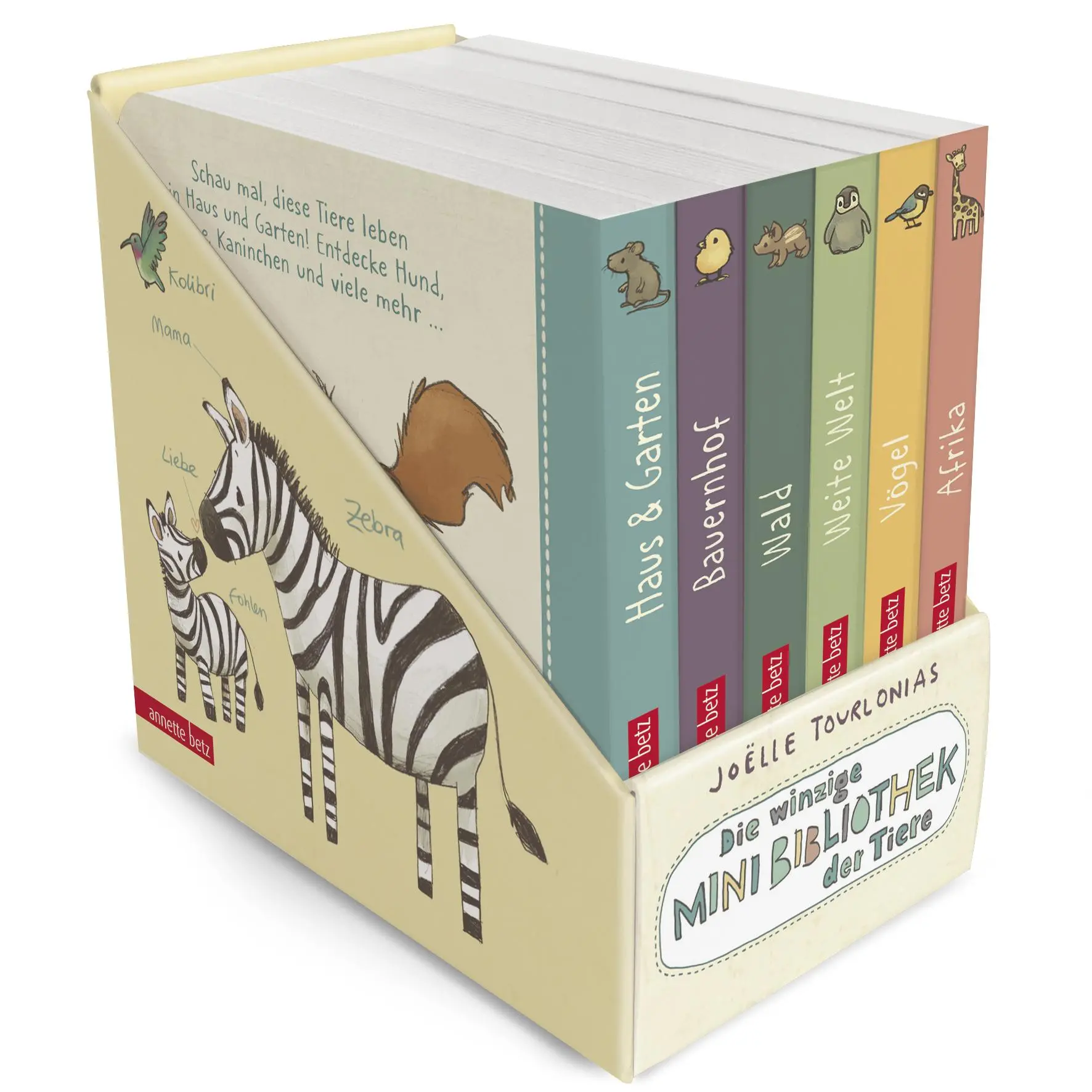 Cover: 9783219120332 | Die winzige Mini-Bibliothek der Tiere (Die Mini-Bibliothek der...