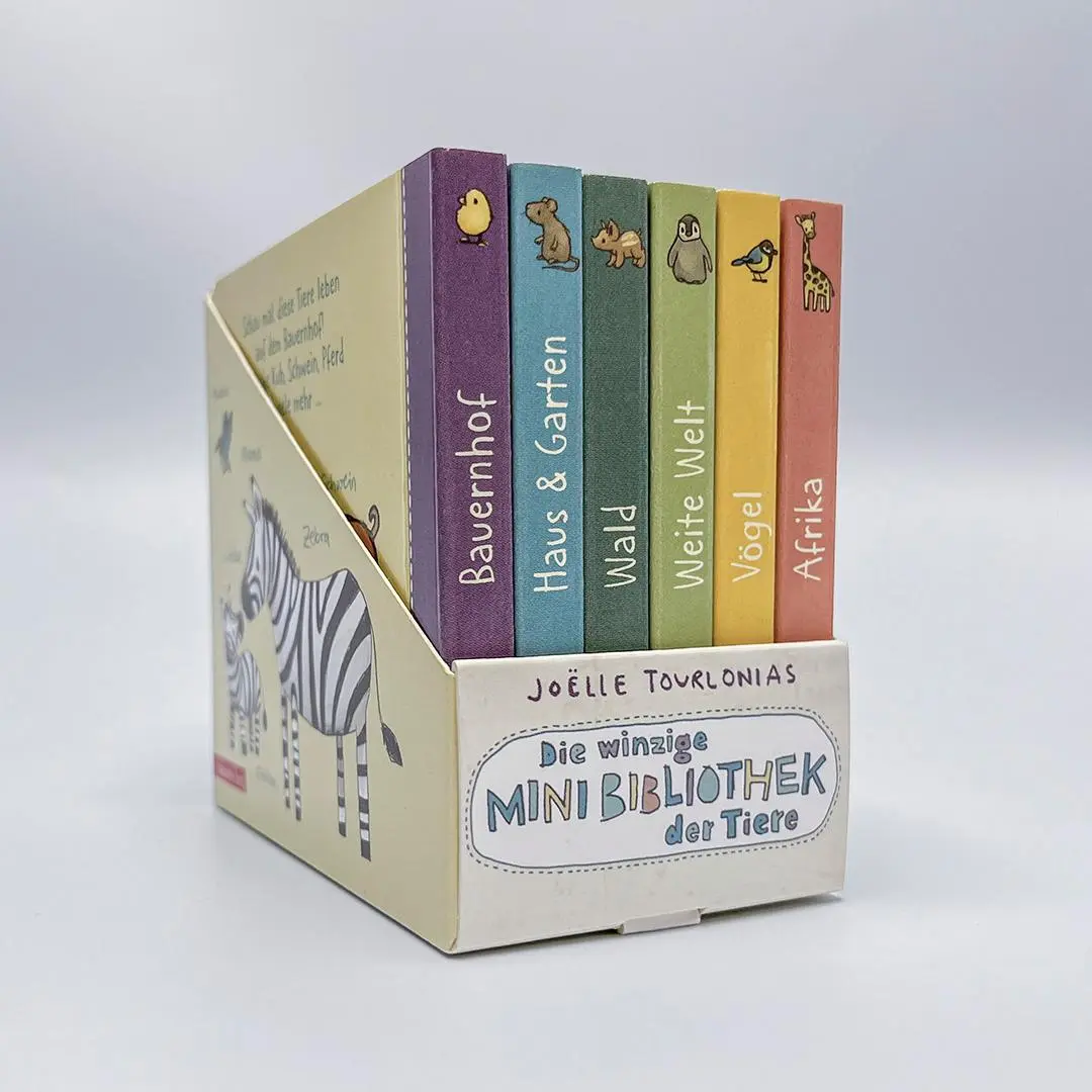 Bild: 9783219120332 | Die winzige Mini-Bibliothek der Tiere (Die Mini-Bibliothek der...