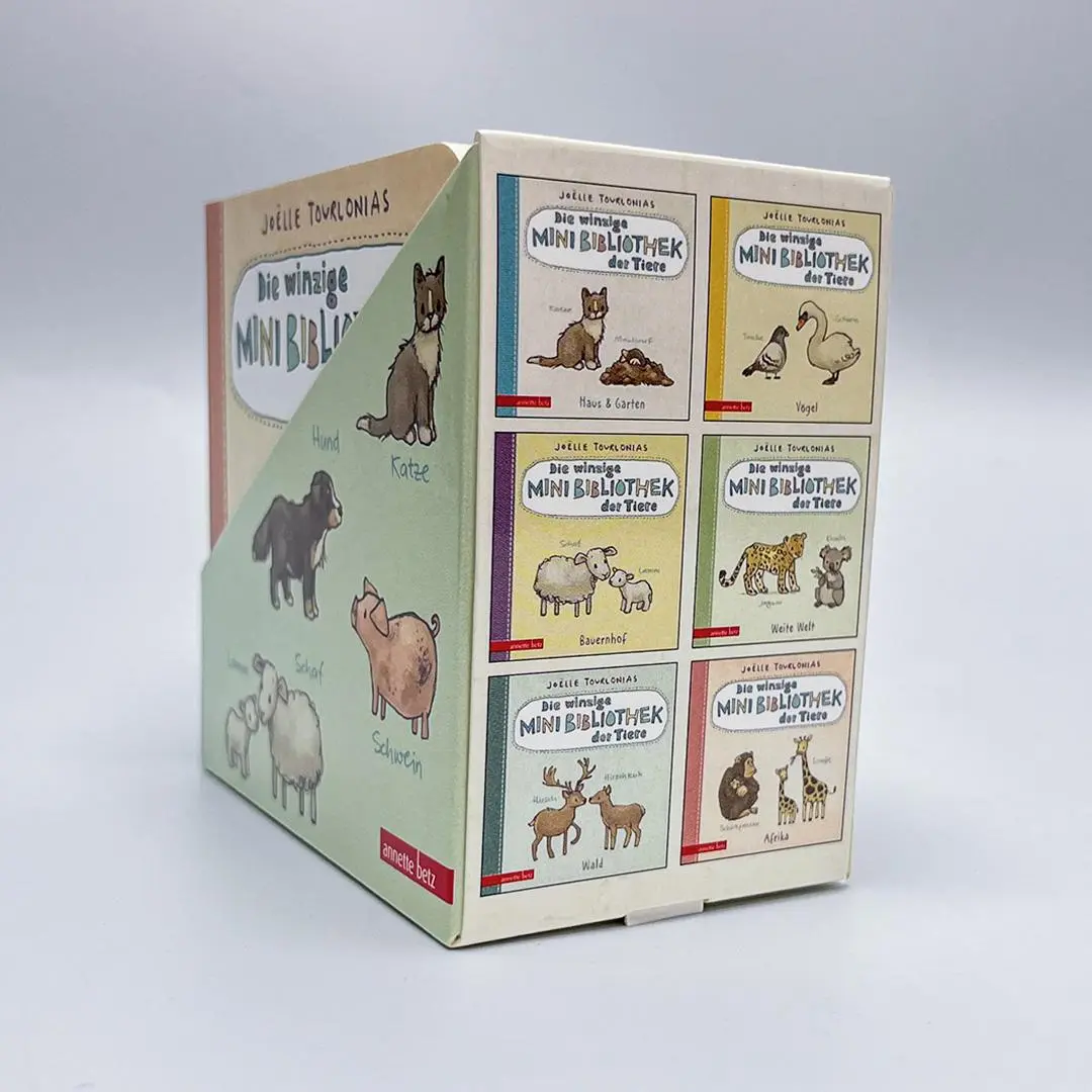 Bild: 9783219120332 | Die winzige Mini-Bibliothek der Tiere (Die Mini-Bibliothek der...