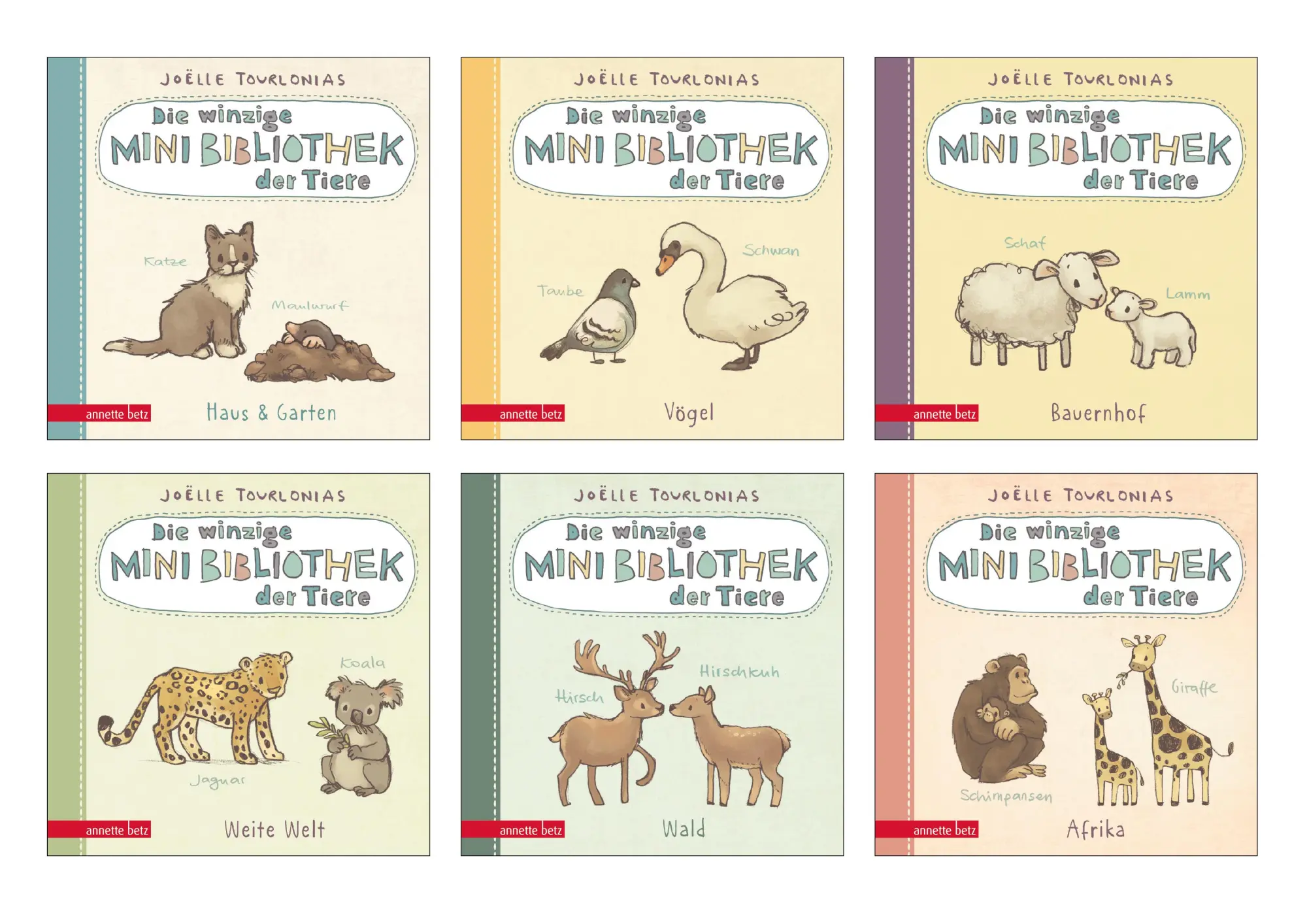 Bild: 9783219120332 | Die winzige Mini-Bibliothek der Tiere (Die Mini-Bibliothek der...