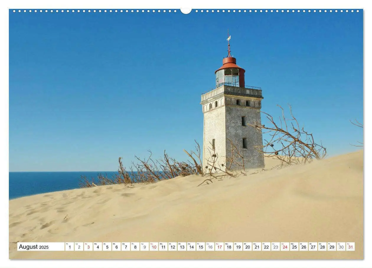 Bild: 9783435250332 | Rubjerg Knude Fyr (Wandkalender 2025 DIN A2 quer), CALVENDO...