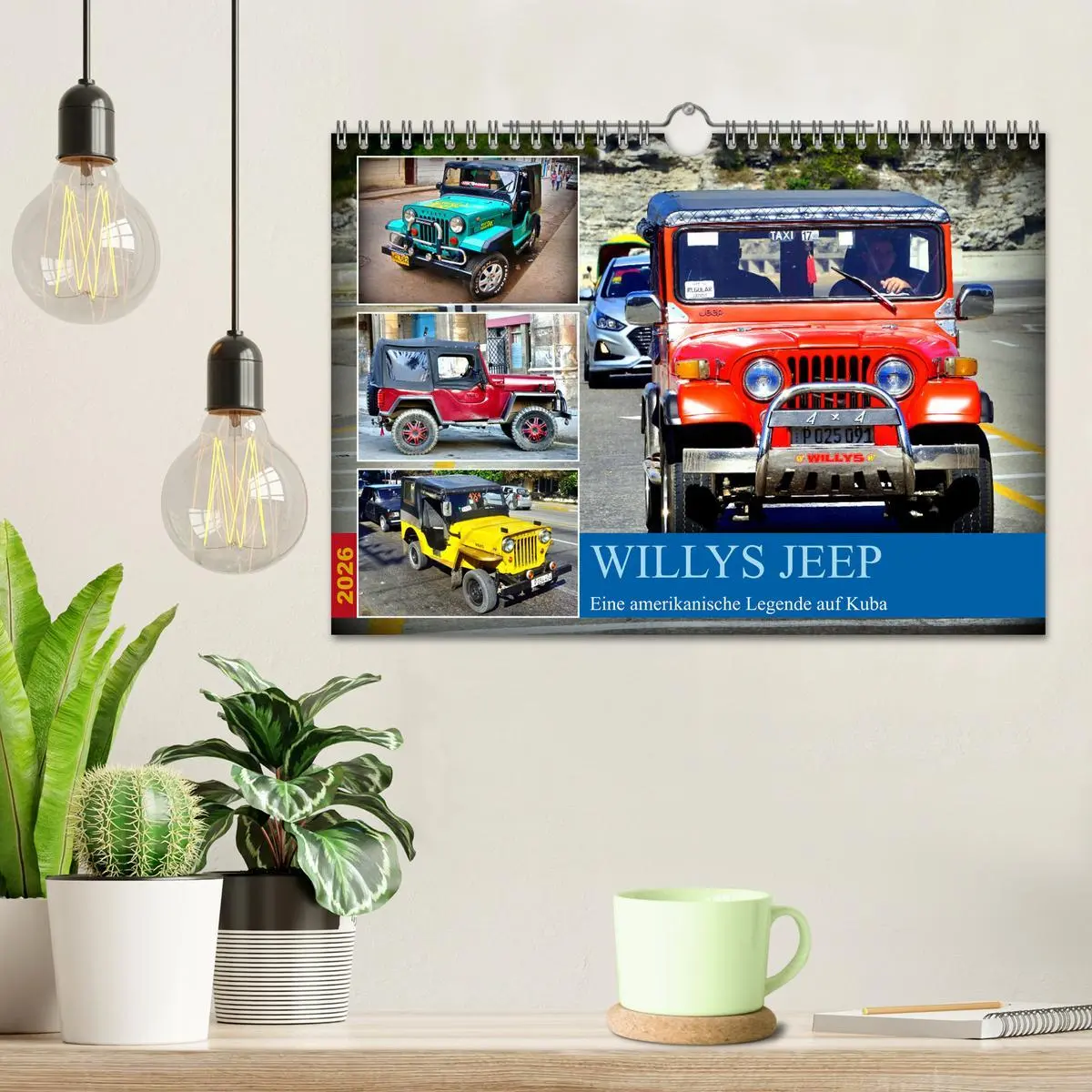 Bild: 9783457580332 | Willys Jeep - Eine amerikanische Legende auf Kuba (Wandkalender...