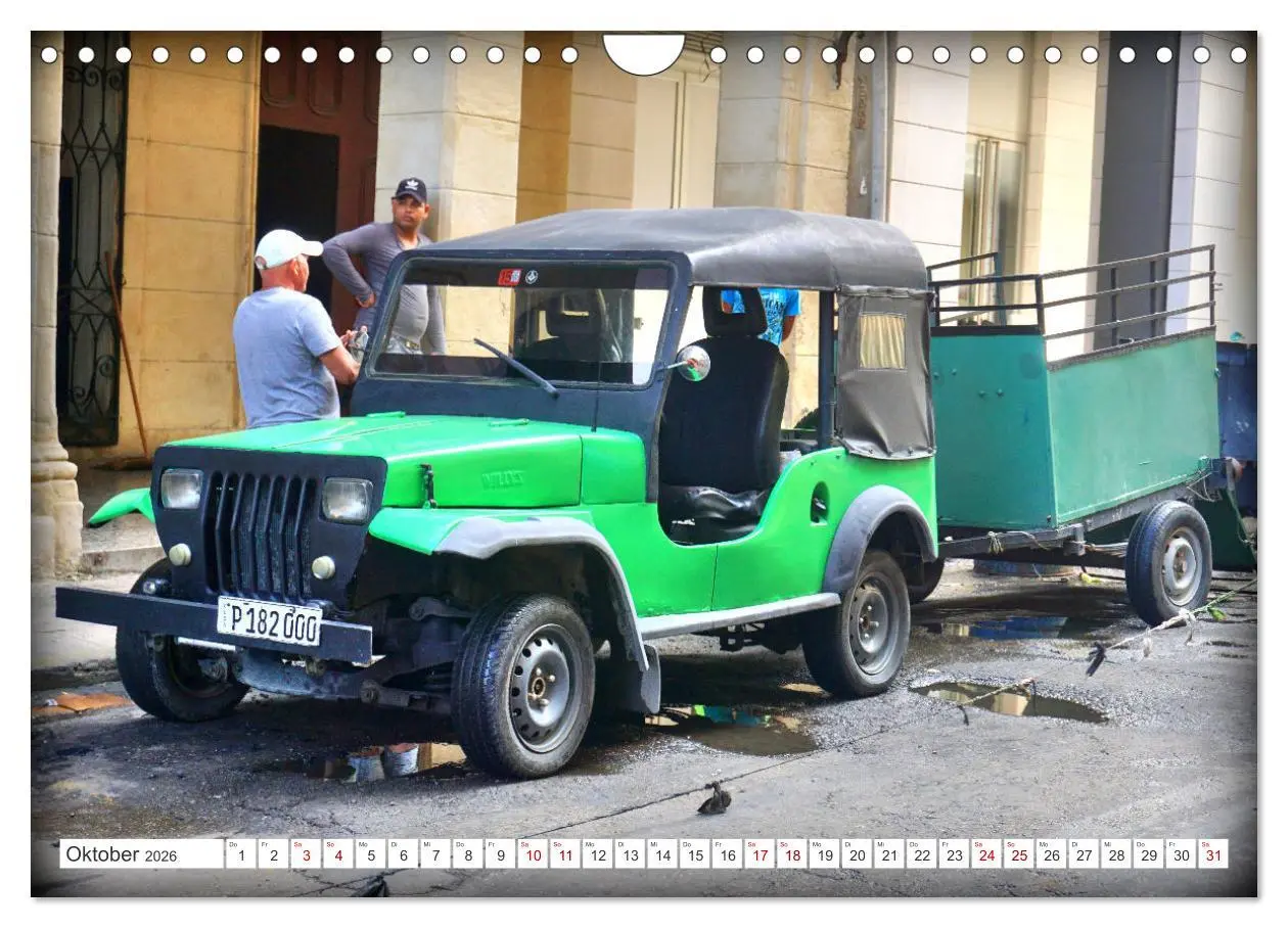 Bild: 9783457580332 | Willys Jeep - Eine amerikanische Legende auf Kuba (Wandkalender...