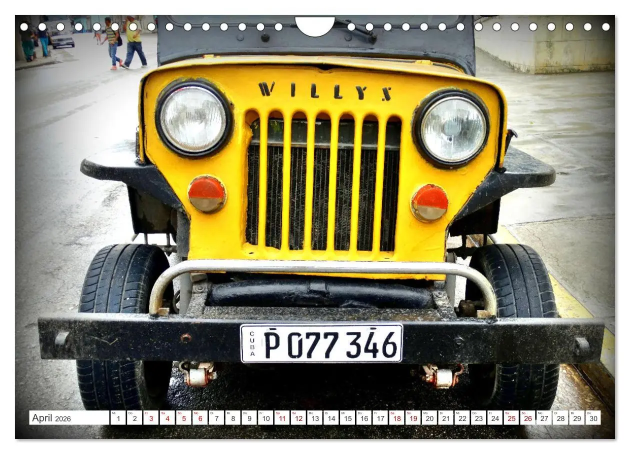 Bild: 9783457580332 | Willys Jeep - Eine amerikanische Legende auf Kuba (Wandkalender...