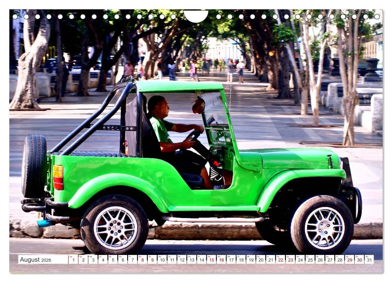 Bild: 9783457580332 | Willys Jeep - Eine amerikanische Legende auf Kuba (Wandkalender...