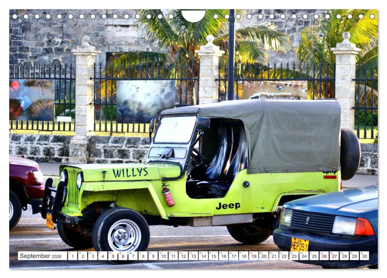 Bild: 9783457580332 | Willys Jeep - Eine amerikanische Legende auf Kuba (Wandkalender...