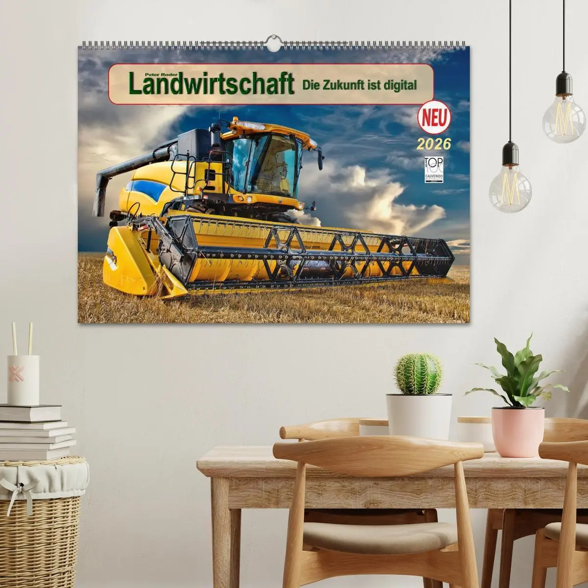 Bild: 9783457960332 | Landwirtschaft - die Zukunft ist digital (Wandkalender 2026 DIN A2...